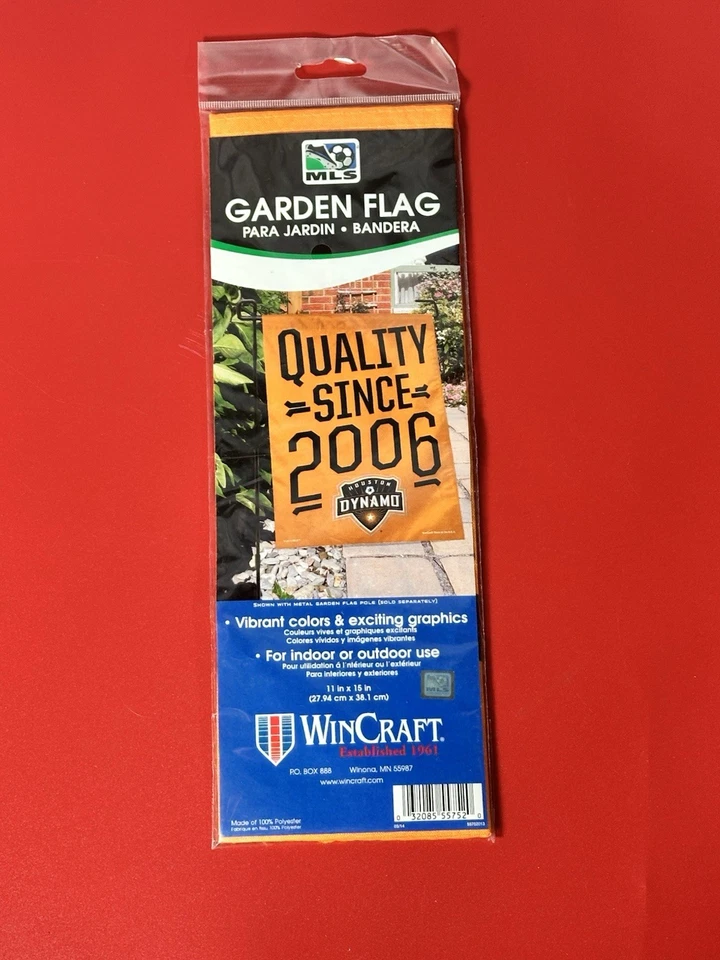 Houston Dynamo 11"x15" Garden Flag - Image 2 of 4