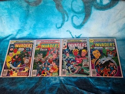 The Invaders Marvel Vintage. Band 1# 10,12,36,38.