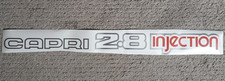 Ford Capri 2.8 Injection Tailgate Decal