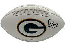 Randall Cobb Signed Green Bay Packers Logo Football Beckett