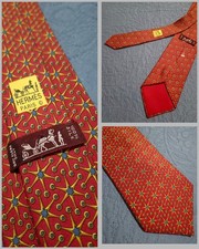 Vintage HERMES Paris Made in France Serie 7864 UA Krawatte (Tie) Neu!  selten