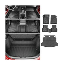 powoq Floor Mat Compatible with 2022-2025 Honda Civic Hatchback Cargo Mat TPE...