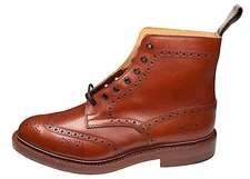 Trickers x Paul Smith Stow Boot 10.5 UK (11.5 US) Marron Antique Brogue New