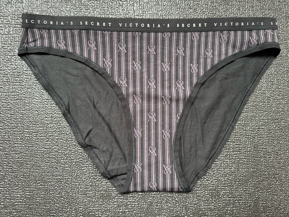 Lote 5 Victoria's Secret Talla M Algodón Elástico Bikini Panty Ropa Interior Paquete Foto 2 de 4