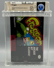 Frogger Super Nintendo SNES Sealed New WATA 9.0 A+ Graded Majesco