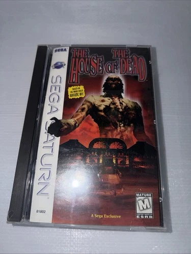House of The Dead Sega Saturn 1998 SEALED! US Version Rare