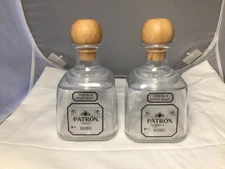 2 Patron Plastic Replica Bottle Cups 375ml