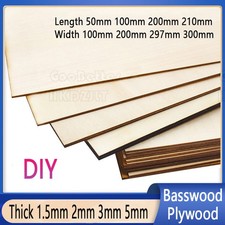 Basswood Plywood Sheet Board Panel Ship House...