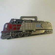 Amtrak Locomotive Railroad Railway Train Watch FOB Keychain Fast Free Shipping