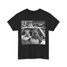 Cat Meme Funny T-Shirt, Gangster Cats Street Women Men Shirt