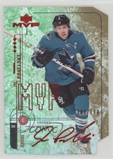 2018-19 MVP 1998-99 20th Anniversary Tribute Colors & Contours Joe Pavelski 5el