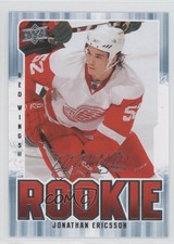 2008-09 Upper Deck MVP Rookie Jonathan Ericsson #331 2l0