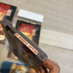 Dragon Warrior III 3 Nintendo NES Box Manual Map Complete CIB Clean & Exc Cond