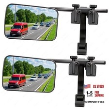 Clamp-on Towing Mirror Extenders For Universal Towing Mirrors