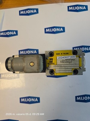 PONAR WADOWICE 4WE6D3,3/W220-50NZ4 31,5MPa Hydraulic distributor NEW OLD STOCK