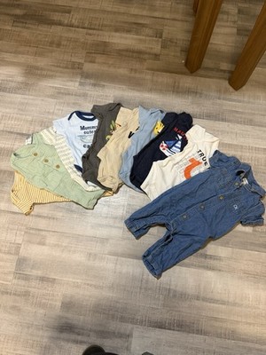 10 Pc Baby Boy Clothes Lot Size 6 Months Calvin Klein Nautica True Religion