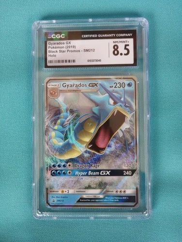 New ListingGyarados GX Black Star Promo SM212 CGC 8.5 NM-MT+ 2019 Pokemon Card