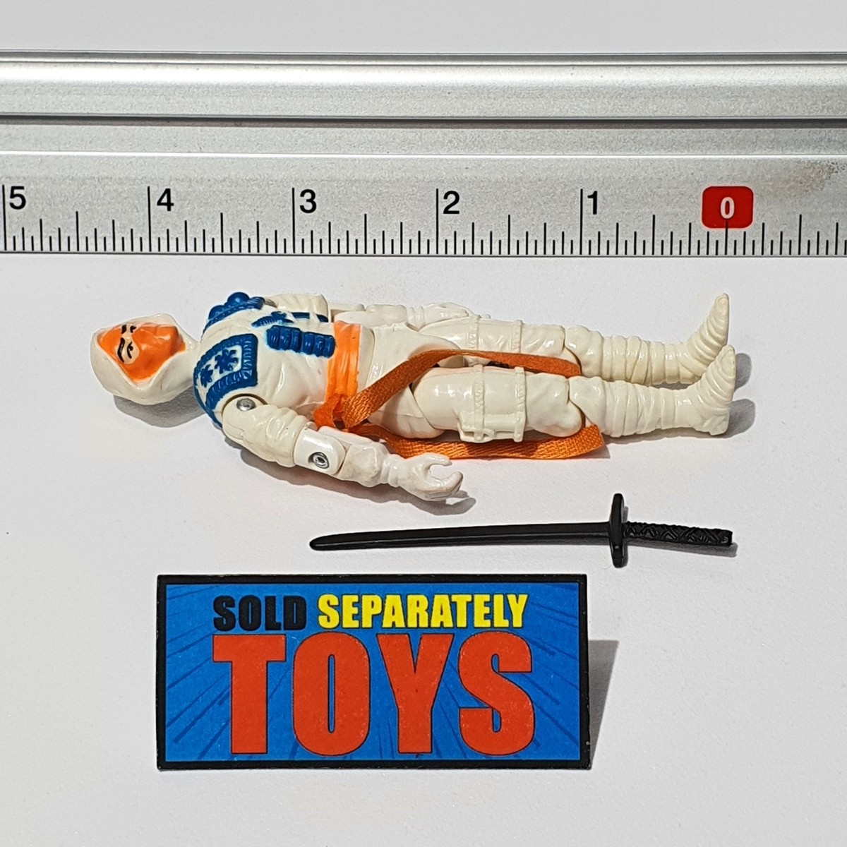 GI Joe T'GIN-ZU figure v1 COMPLETE original 1993 Ninja Force Pile