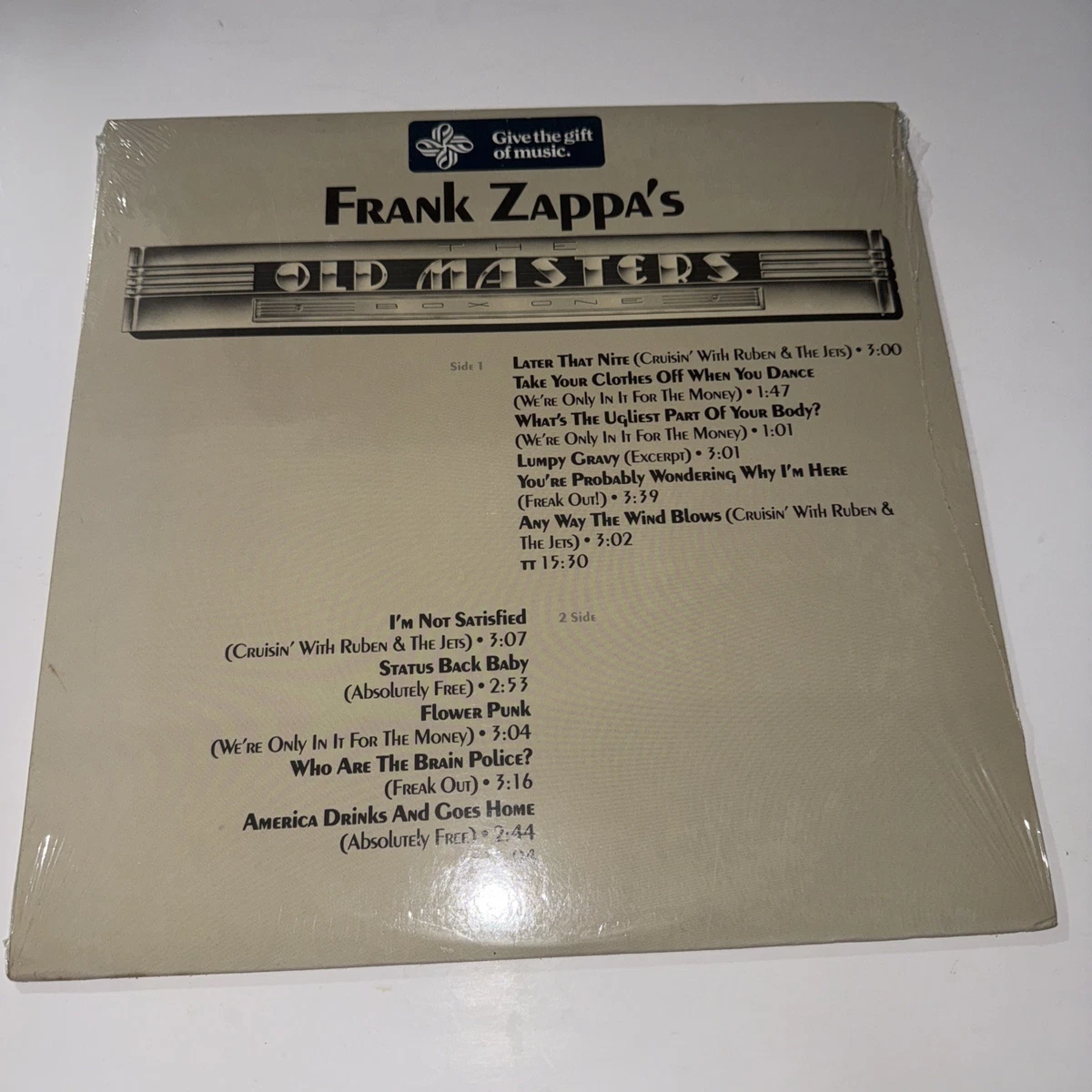 Frank Zappa Jazz LP Vinyl Records for sale | eBay