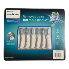 Philips Sonicare C3 Premium Plaque Control, 6 Brush Heads NEW