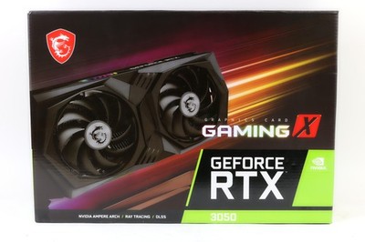 MSI GeForce RTX 3050 8GB Gaming X GPU w/Box | 1yr Warranty, Fast