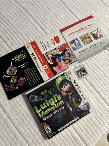 Luigi's Mansion Dark Moon Nintendo 3DS CIB Complete