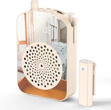 Voice Amplifier Wireless with Lavalier Microphone Charging &Storage,Portable Voi