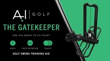 AI GOLF THE GATEKEEPER - Improve Your Golf Game Putting  Aid Slightly Used