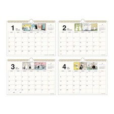 Sunstar Stationery Moomin 2026 Wall Calendar Moomin S8521476from JP