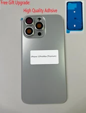 iPhone 15/15 Plus/15 Pro/15 ProMax Back Glass Replacement OEM Grade W/magnet