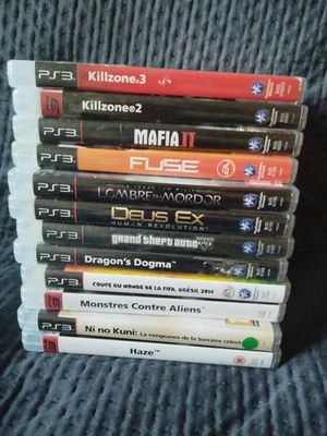 Lot De 12 Jeux PS3 PlayStation 3 Sony - Photo 1/4
