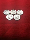 Kennedy Half Dollar - 40% Silver. 1967 & 1968   (1 LOT OF 5)     LOT C