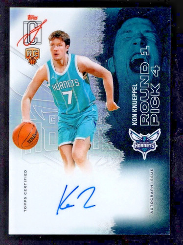 2025 Topps Signature Kon Knueppel Base (RAW)