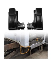 Cab Corner Kit Black Fit for 1999-2016 Ford Super Duty F250 F350 Regular Cab ...
