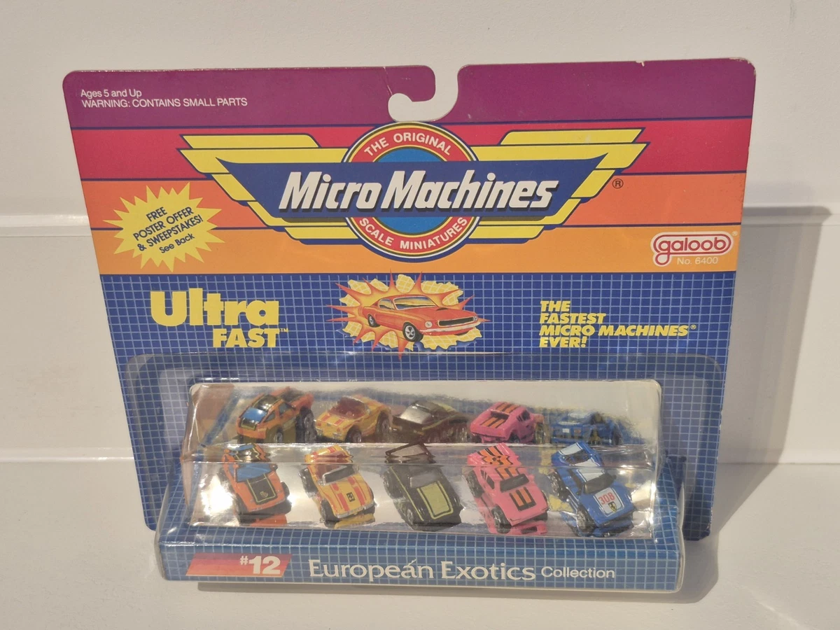 Blister Micro Machines Galoob 1989 – Sons & Lumière #4 #6 Micro Phares #9 (neuf)