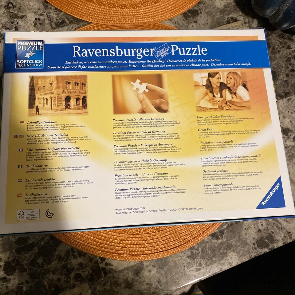 & Ravensburger 00635 Japanese Garden Teahouse 1000 Pc Jigsaw Puzzle - Image 4 of 4