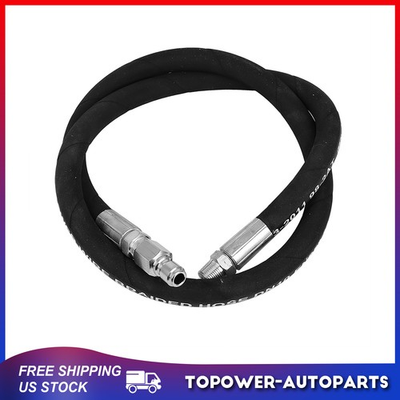 #ad #ad Pressure Washer Whip Hose 4 Ft X 3 8 Inch Hose Reel Connector Hose For Pressure $18.89