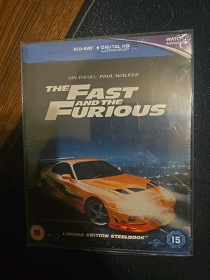 Fast And The Furious Steelbook Brqnd New Sealed