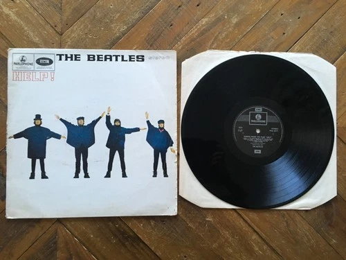 The Beatles - Help! (UK Vinyl LP, 1965).  VG+/VG+.