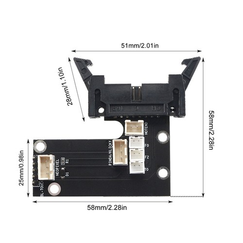Für Vyper Touch Adapter Board Professionelle Cde Version 3D Drucker Adapter KUI - Afbeelding 5 van 22