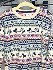 Disney - Gap - Mickey  Minnie Mouse Girls Sweater - Size Small 6 / 7