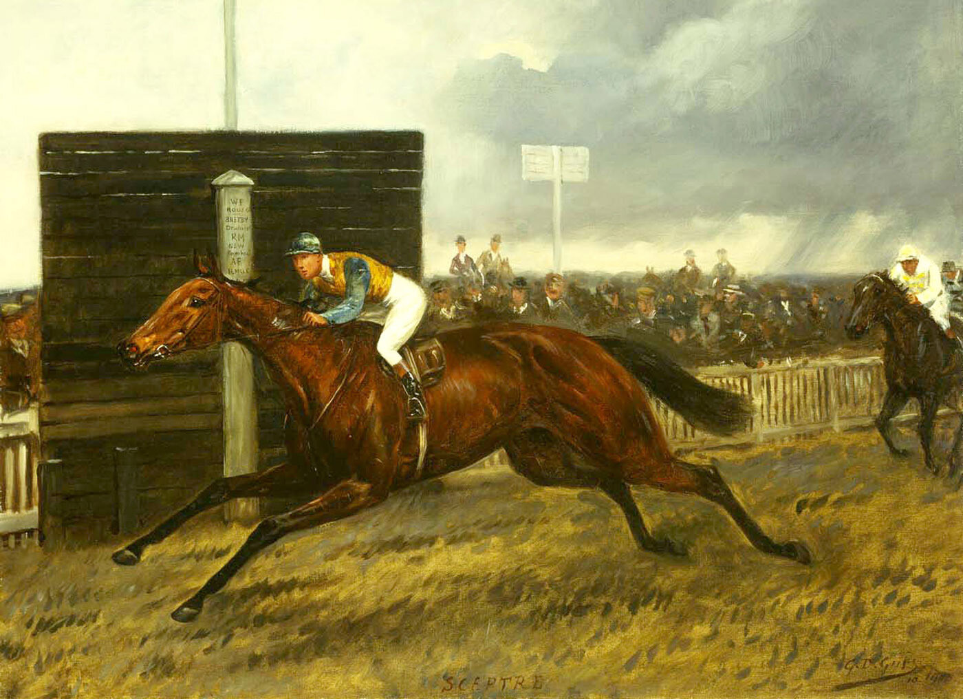 Geoffrey Douglas Giles horse Brown Artwork PAPER or CANVAS Fine Art Print
