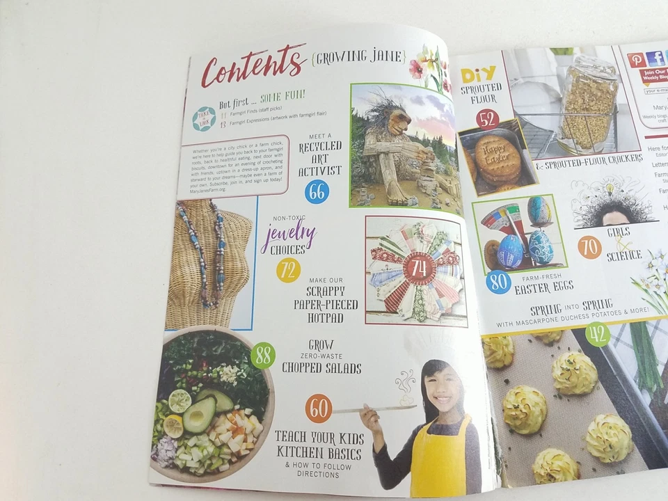 Mary Jane's Farm Magazine April May 2020 Foto 4 de 4