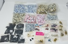 Huge Lot of Assorted Vintage Wiggle Googly Animal Eyes for Crafts Dolls Puppets