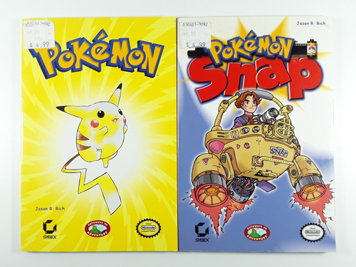 Lot of 2 - POKEMON: Pathways to Adventure - Paperback Books Pikachu Snap Rich