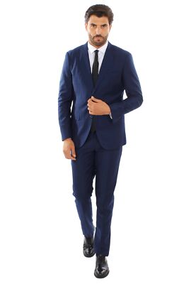 Navy Blue Abito Blu Camicia Bianca Cravatta Cravatta Matrimonio