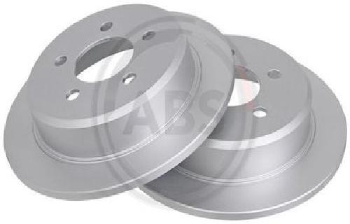 2x Original A.B.S. Brake Disc 16557 for Jeep