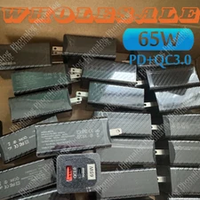 65W GaN QC 3.0 USB Type-C PD Fast Charging Wall Charger For iPhone Samsung Lot