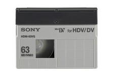 1 Sony Z7U HD HDV mini DV tape HDM-63VG for HDR HC9 FX1 FX7 Z7 FX1000 camcorder
