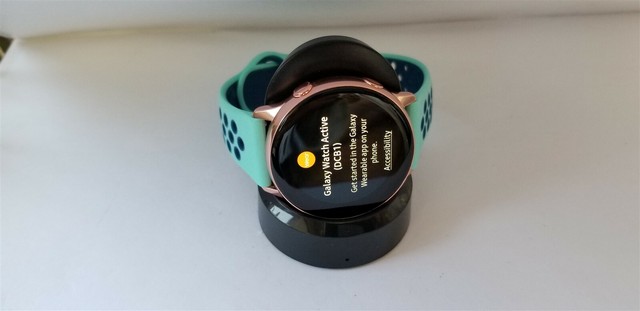 Samsung Galaxy Watch Active 40mm 4gb Rose Gold SM-R500 WIFI Smartwatch GD2001 | eBay